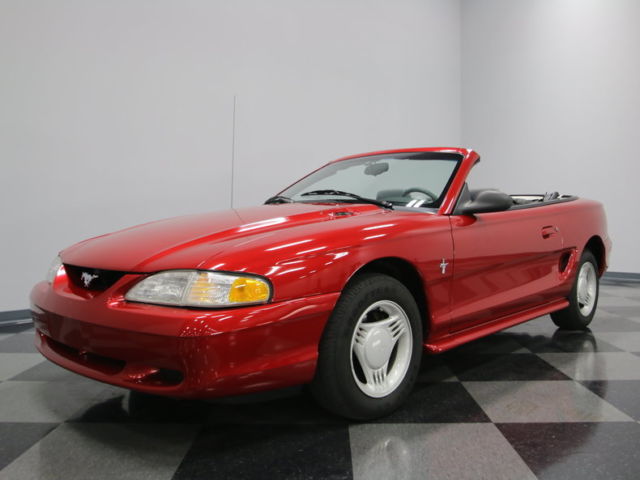 ONLY 8,200 ORIGINAL MILES, 5 SPEED MANUAL, BASICALLY BRAND NEW INSIDE/OUT 1994 Ford Mustang Base Convertible 2-Door