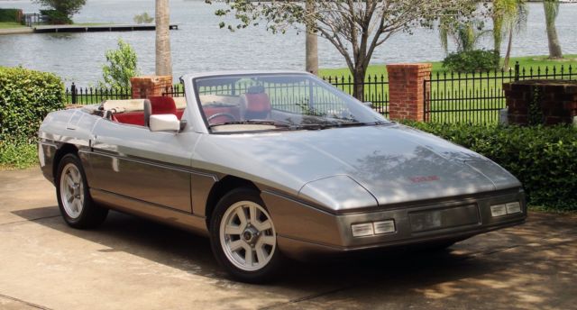 Only one ever produced 1984 Lotus X100 Prototype 2 Door Convertible