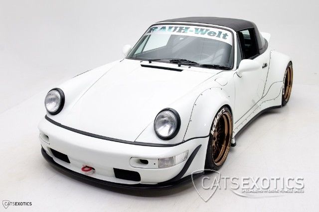 Only Targa RWB In The USA - KW Coilovers - $8K Audio System - New Paint - 1991 Porsche 964 Rauh-Welt Begriff RWB Targa