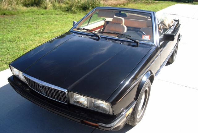Opportunity to get an Ultra rare Maserati Zagato Spyder. Only 122 "i" made 1987 Maserati Spyder Zagato Injection