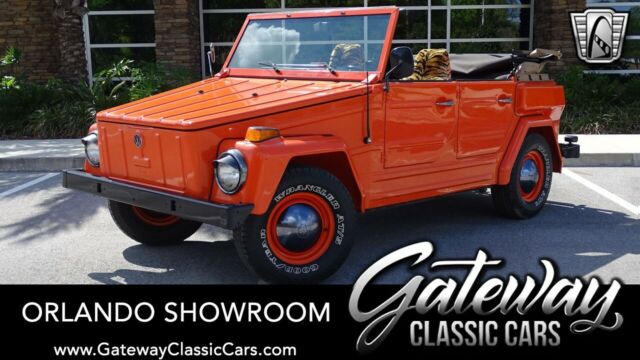 Orange 1974 Volkswagen Thing SUV H4 4 Speed Manual Available Now! 1974 Volkswagen Thing