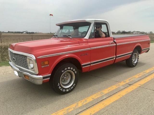 Orange Chevrolet C-10 with 92,668 Miles available now! 1971 Chevrolet C-10 --
