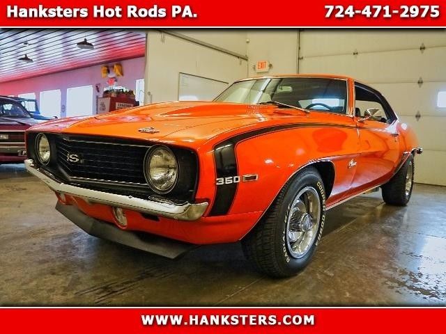 Orange Chevrolet Camaro with 16,836 Miles available now! 1969 Chevrolet Camaro SS Style