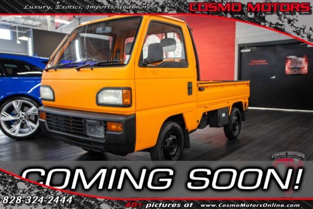 ORANGE KEVLAR PAINT!! JAPANESE IMPORT!! 5-SPEED MANUAL!! FOUR WHEEL DRIVE!! Low 1991 Honda ACTY