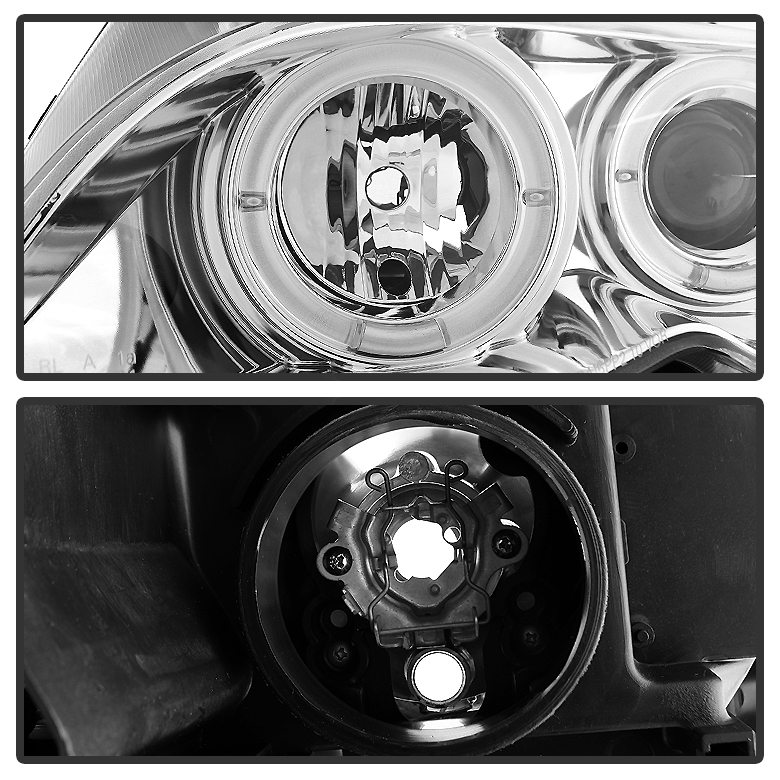 2002 2003 2004 2005 BMW E46 4DR Sedan Halo Projector Headlights w/ Corner Lamps - photo 7