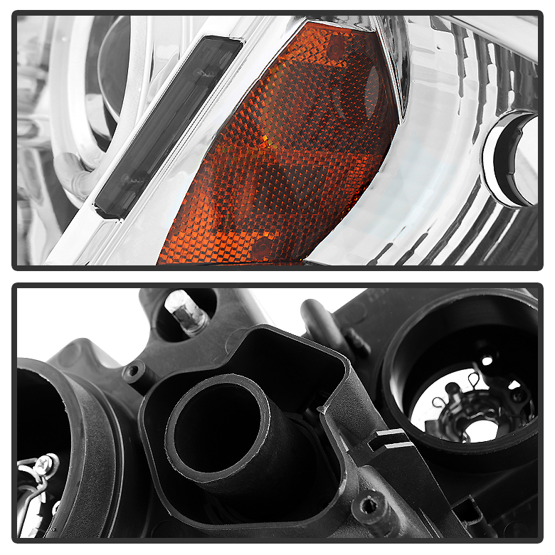 2002 2003 2004 2005 BMW E46 4DR Sedan Halo Projector Headlights w/ Corner Lamps - photo 8