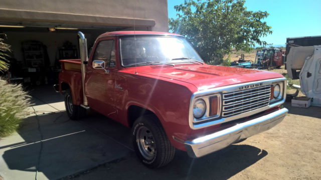 Orig Lil Red Express pickup 1978 Dodge Other Pickups