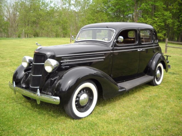 Original 1935 DODGE BROTHER TOURING SEDAN Model DU 69K Orig Miles UnRestored 1935 Dodge Touring Sedan DU