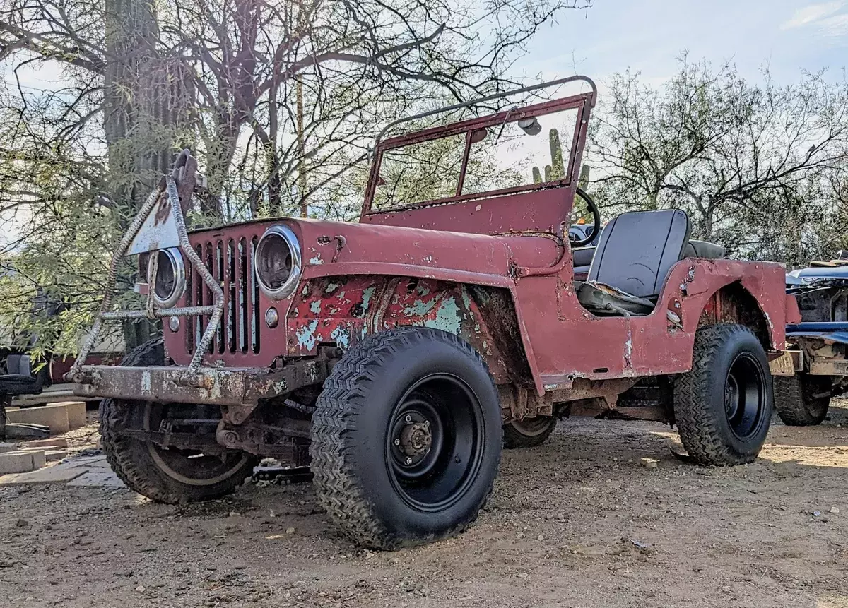 Original 1949 Willy's Jeep CJ2A Flatfender 4x4 1949 Willys CJ2A