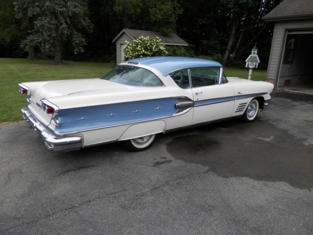 original 1958 pontiac bonneville 2 door hardtop tri power engine 1958 Pontiac Bonneville
