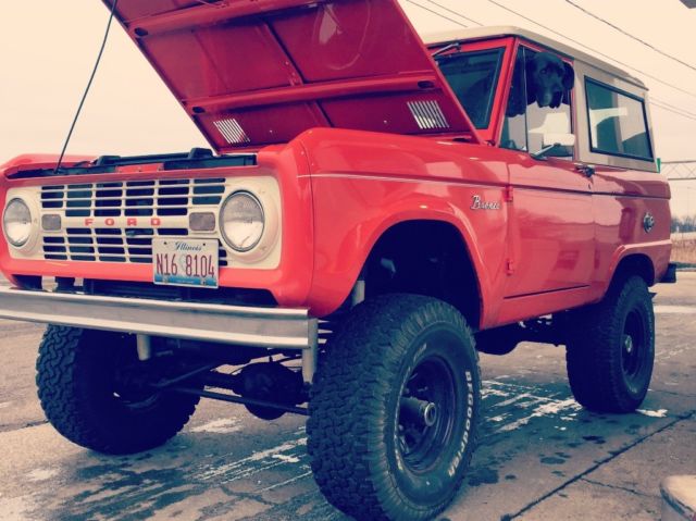 Original 1966 Ford Bronco, frame up restoration & turnkey engine 1966 Ford Bronco