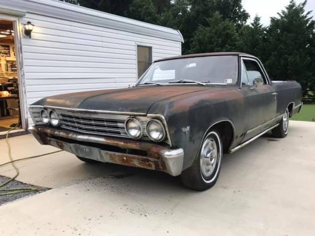 Original 1967 el camino Chevelle Muscle car Rat rod barn find Pro Street 1967 Chevrolet El Camino