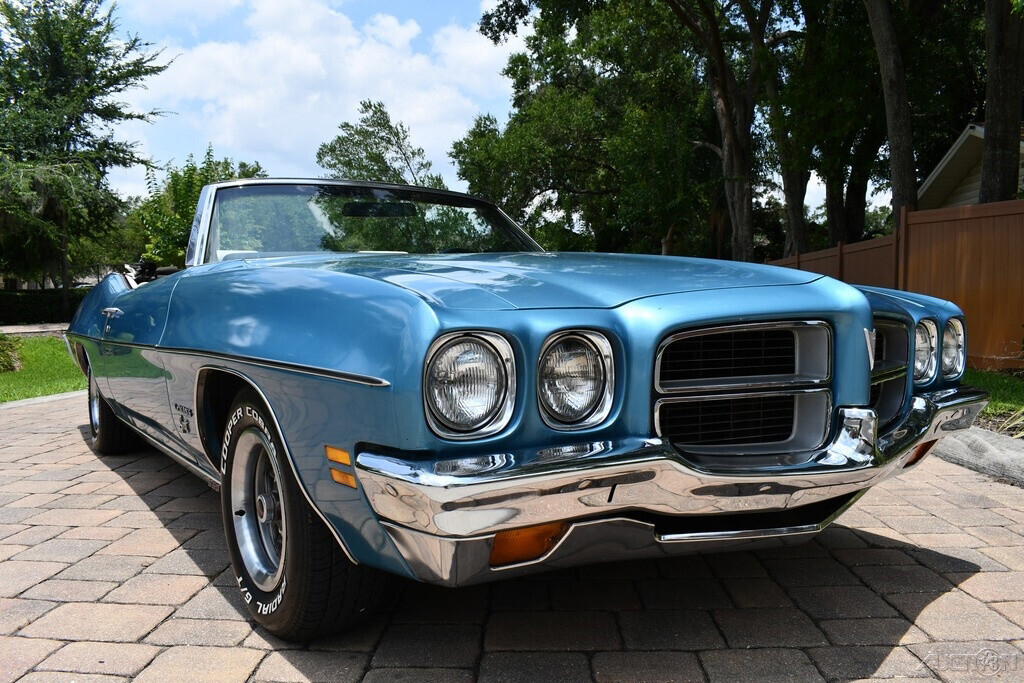 1972 Pontiac Le Mans All Original An Amazing convertible - photo 7