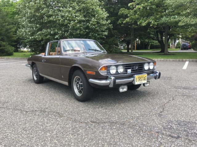 Original 1973 Triumph Stag - manual w/ overdrive transmission. 1973 Triumph Other