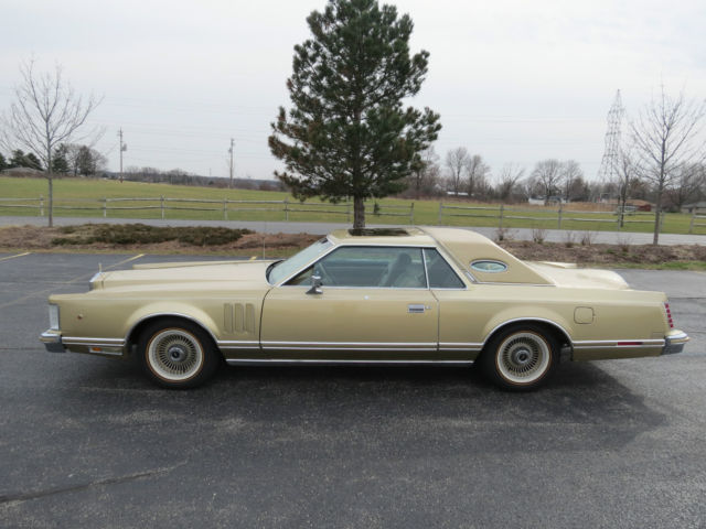 ORIGINAL 1978 MARK V DIAMOND JUBILEE EDITION with 56k MILES 1978 Lincoln Mark Series DIAMOND JUBILEE