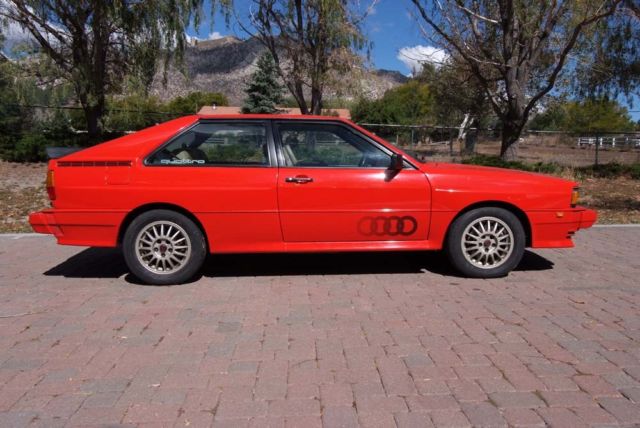 1983 Audi Ur Quattro Turbo Coupe - photo 2