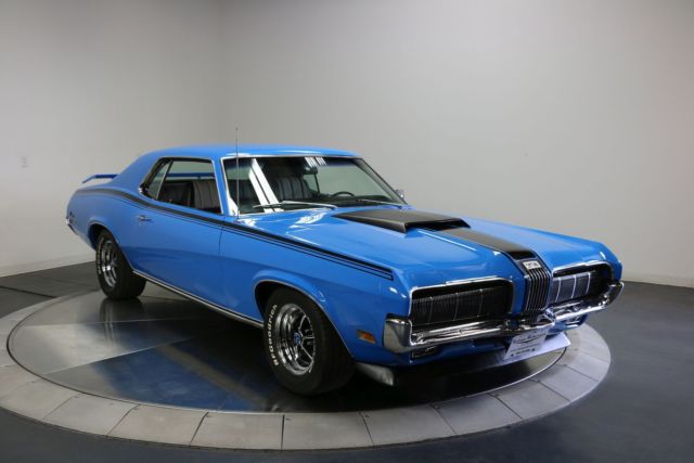 Original 351W, and legendary Ford C4 Automatic transmission. 1970 Mercury Cougar Eliminator Clone