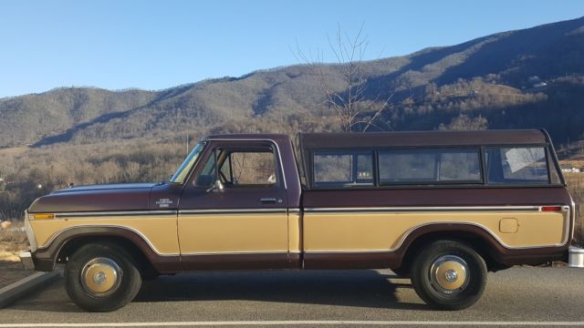 Original 400 Modified Engine - C6 Auto Transmission - Cold Factory Air 1977 Ford F-100 RANGER XLT