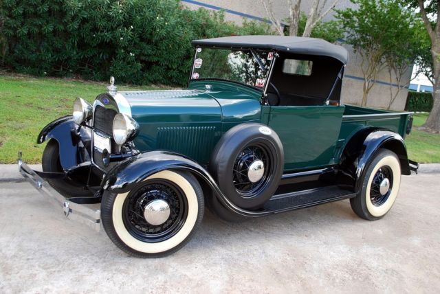 Original 40's Hot Rod With Modern Upgrades 1929 Ford Model A Roadster Pickup