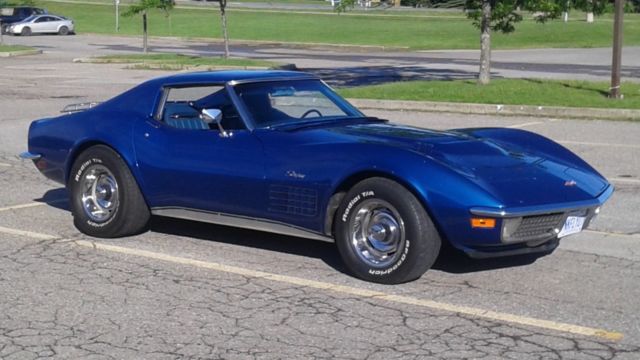 Original #- 454 bored to 482- w/ after market 5 speed manual and fuel injection 1971 Chevrolet Corvette