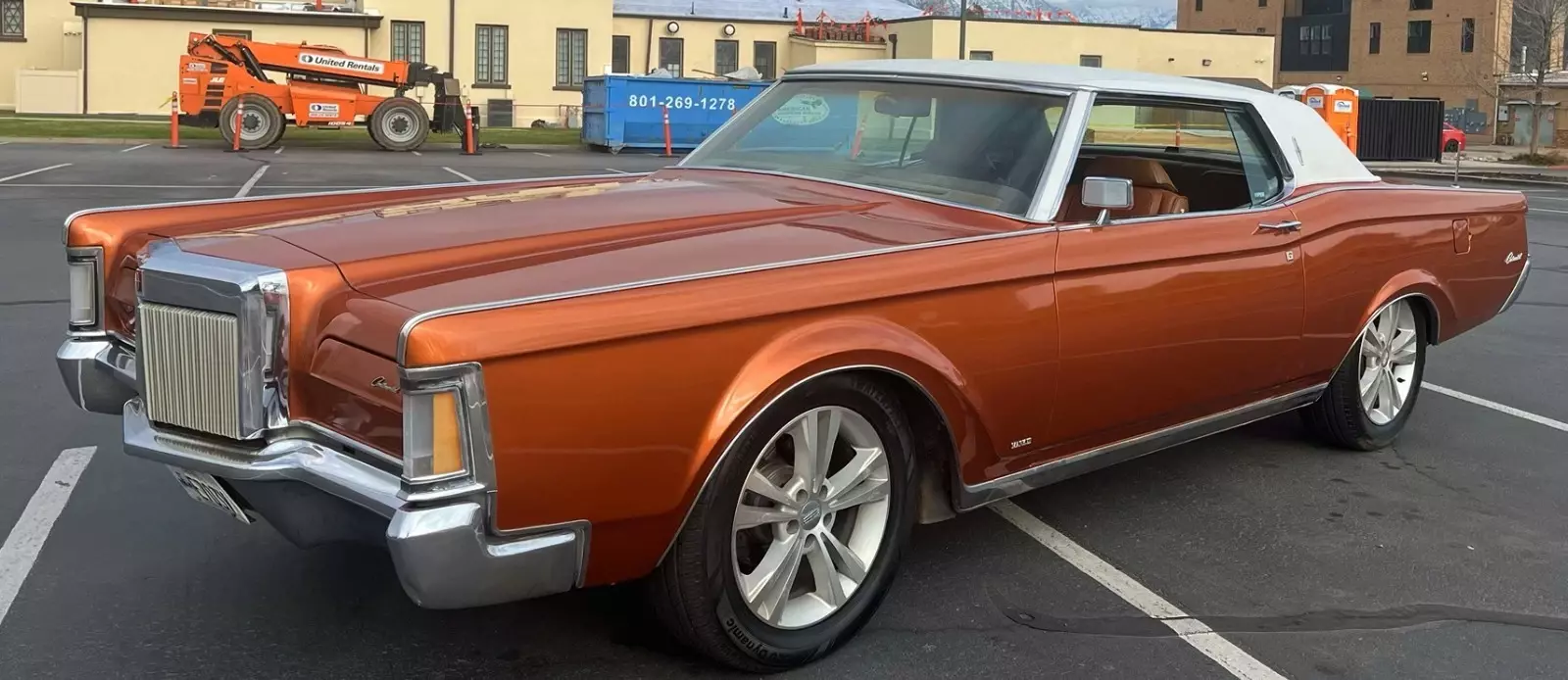Original 460ci V8/Transmission,unique custom paint, many new parts,runs amazing! 1970 Lincoln Continental Mark III 2 Door Hardtop
