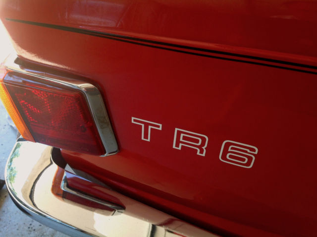 1971 Triumph TR-6 Roadster - photo 11