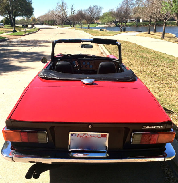 1971 Triumph TR-6 Roadster - photo 3