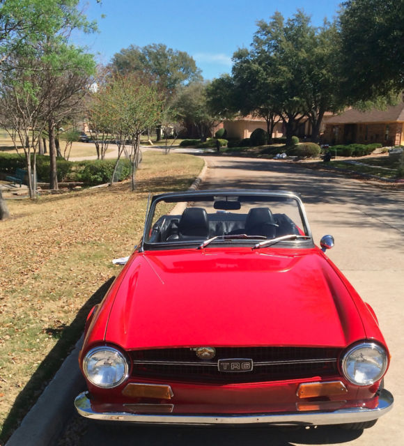 1971 Triumph TR-6 Roadster - photo 5