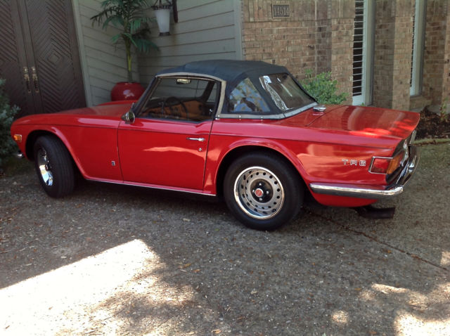 1971 Triumph TR-6 Roadster - photo 7