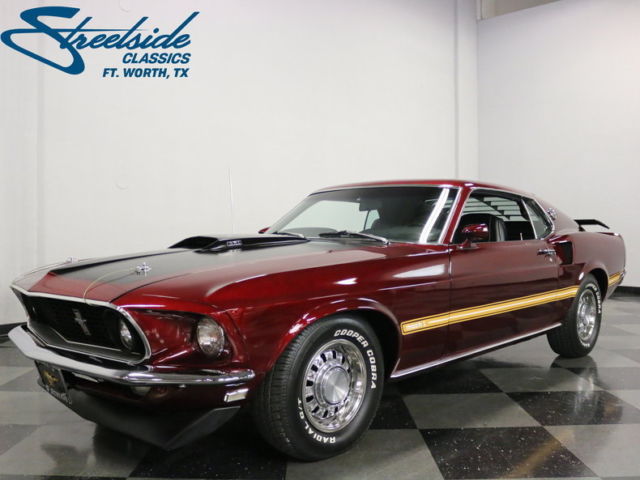 ORIGINAL CALI CAR W/ MATCHING #'S 351W & FMX AUTO, COLD A/C, WELL DOC'D! NICE!!! 1969 Ford Mustang Mach 1