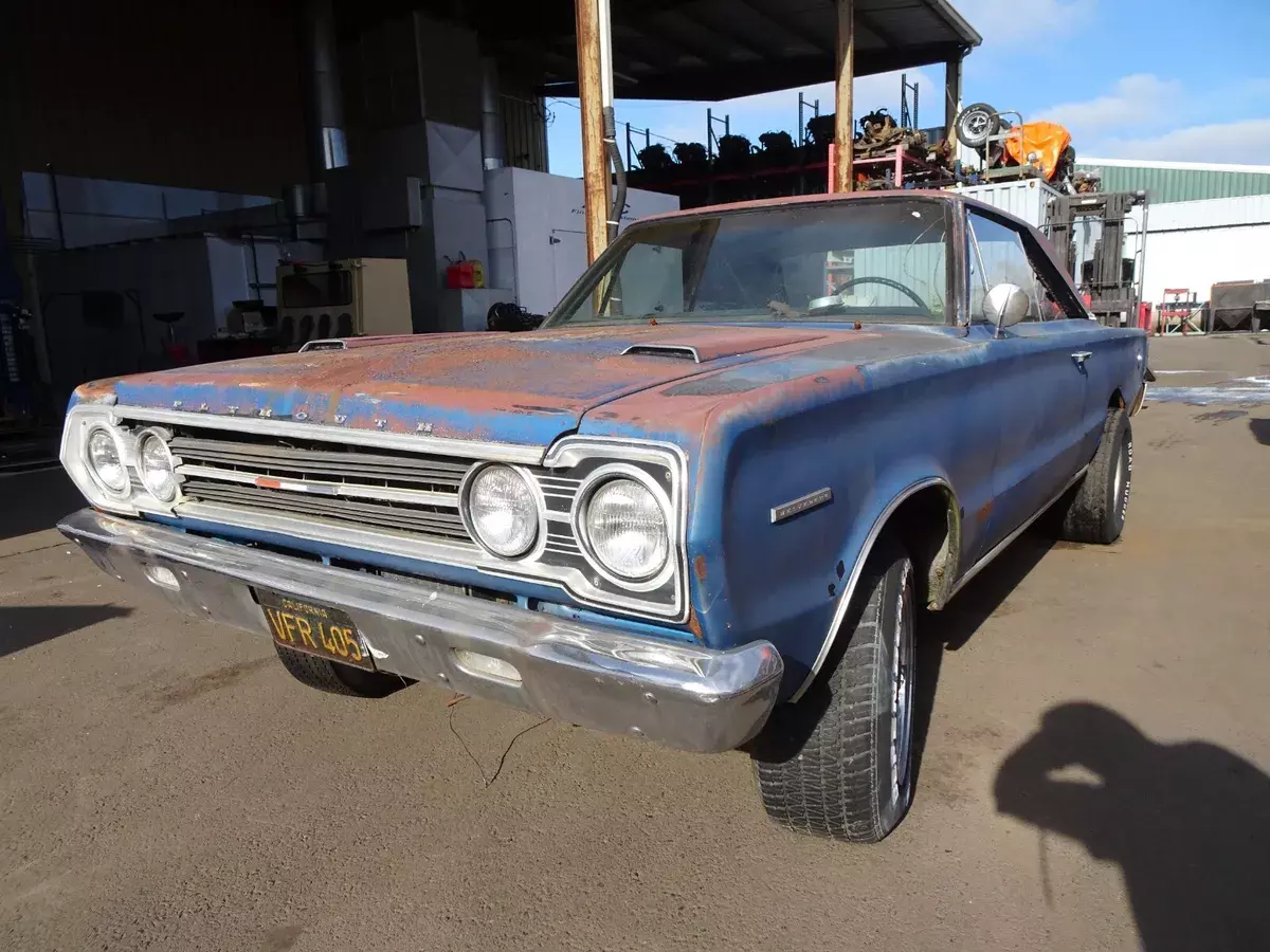 Original California Car Engine & Transmission Rebuilt 1 of 408 made 1967 Plymouth GTX