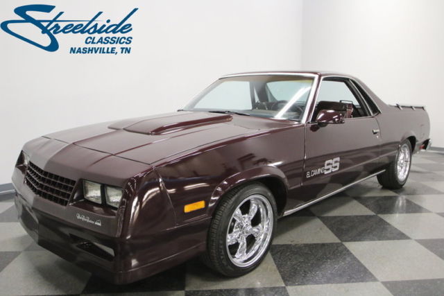 ORIGINAL CHOO CHOO CUSTOMS ELKY, #'S MATCH 305, NICE PAINT, GR8 STANCE, MUST SEE 1987 Chevrolet El Camino SS Choo Choo