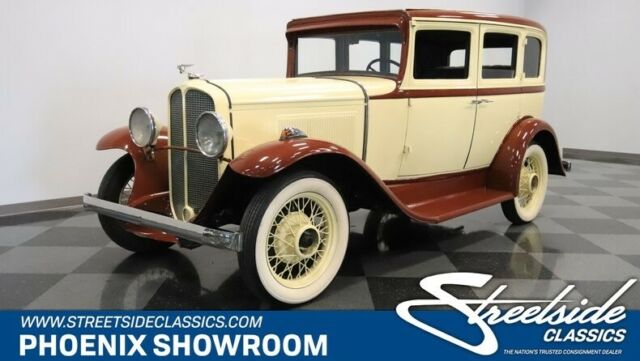 Original Classic Vintage Collector Inline-6 6 Tan Brown Manual Gray Correct 1931 Pontiac Other --