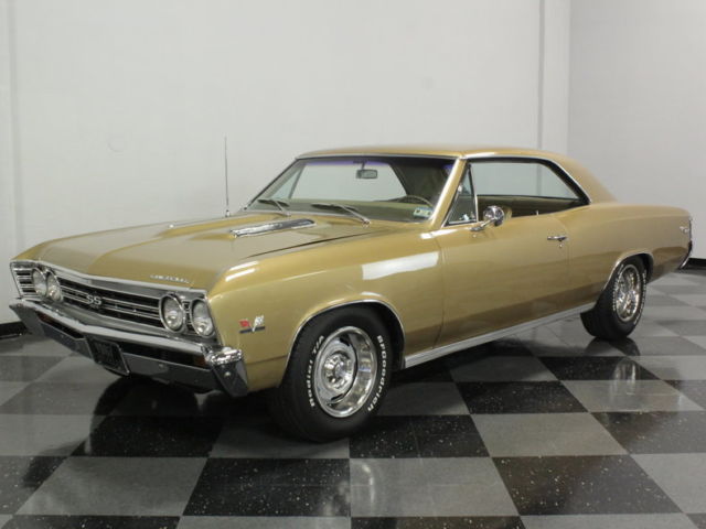 ORIGINAL COLOR COMBO, 350 V8, 4 SPEED AUTO, COLD A/C, HOTCHKIS SWAY BARS 1967 Chevrolet Chevelle