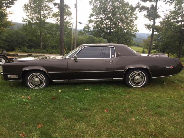 original condition 8.2 eldorado with rare factory sunroof 1970 Cadillac Eldorado