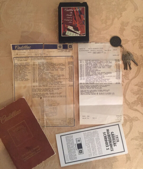 1978 Cadillac Eldorado ONE OWNER TIME CAPSULE ALL FACTORY ORIGINAL - photo 10