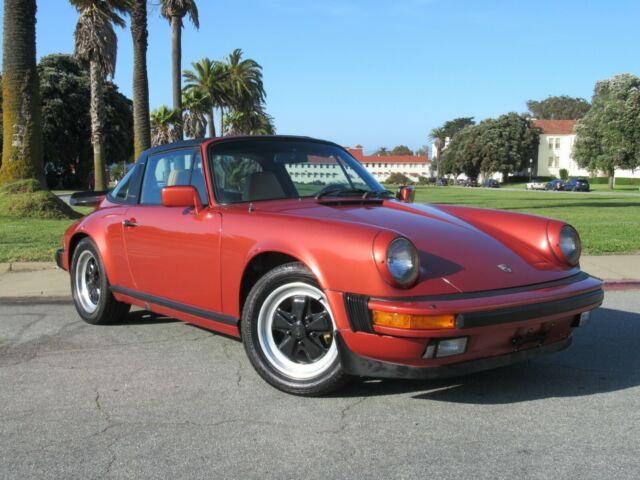 1984 Porsche 911 Carrera Targa Rare Kiln Red Metallic - photo 7