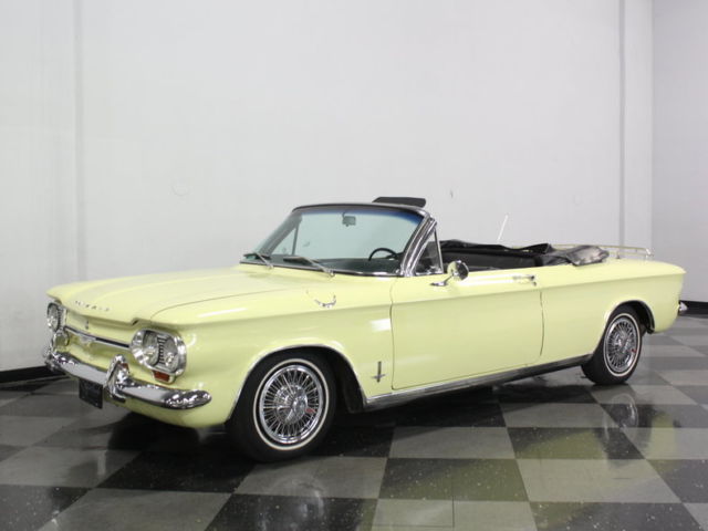 ORIGINAL FACTORY A/C CAR W/ NEW COMPONENTS, 5K ON REBUILT DRIVETRAIN, DUAL CARBS 1964 Chevrolet Corvair Monza