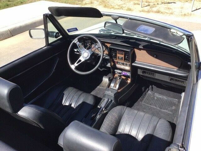 1984 Fiat 124 Spider Pininfarina Azzurra Western Car - photo 4