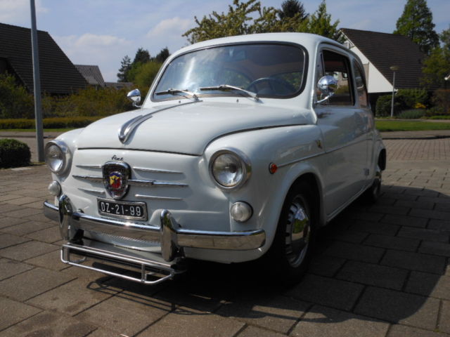 Original Fiat Abarth 600D derivata Abarth 850 TC - 1962 1962 Fiat 600D Abarth 850 TC