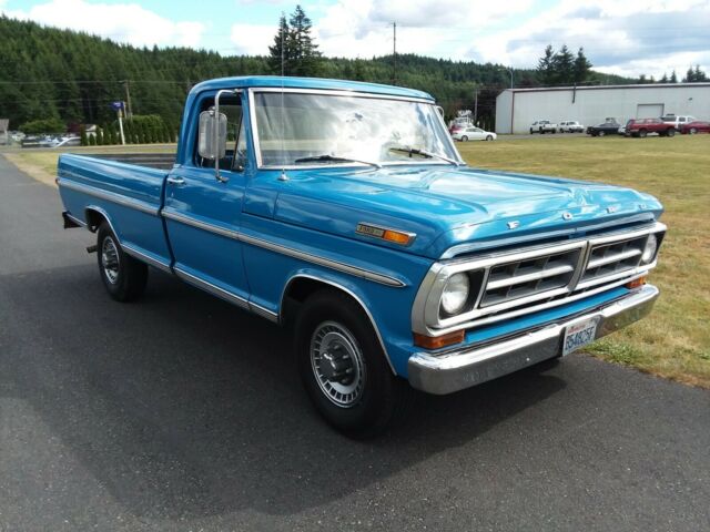 Original Interior. 103k OG Miles. One Family Owned. Very Nice Low Mile Survivor. 1971 Ford F-250 Sport Custom Rebuilt Motor Beautifully Restored