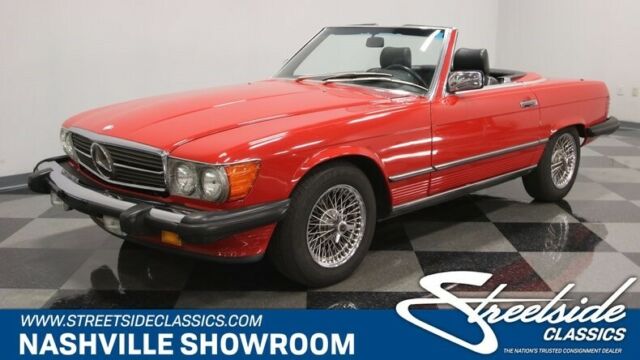 original low mile miles mileage red sl560 sl 560 1989 Mercedes-Benz SL-Class --