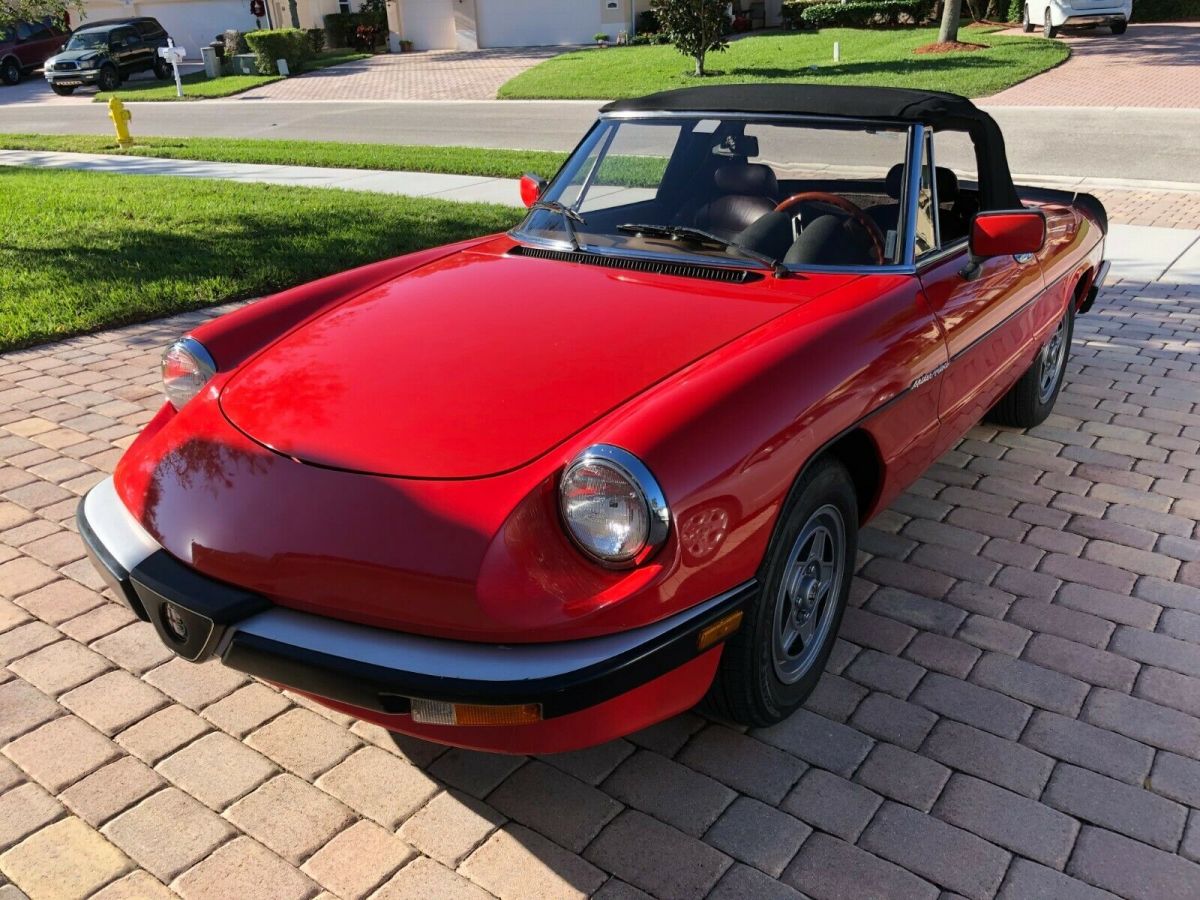 1984 Alfa Romeo Spider Veloce