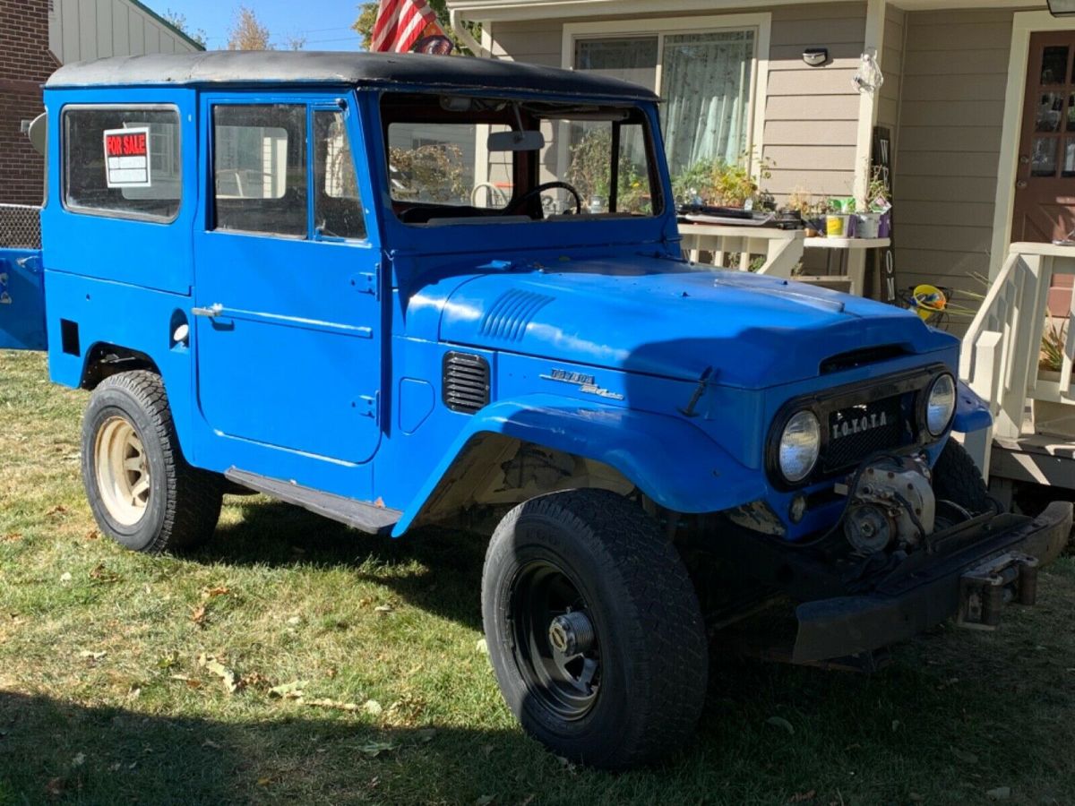 Original Motor 1968 TOYOTA LANDCRUISER FJ-40 4X4 Original Motor 1968 Toyota Land Cruiser FJ40
