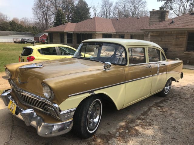 ORIGINAL MOTOR AND TRANSMISSION -PAINTED 4 YEARS AGO 1956 Chevrolet Bel Air/150/210
