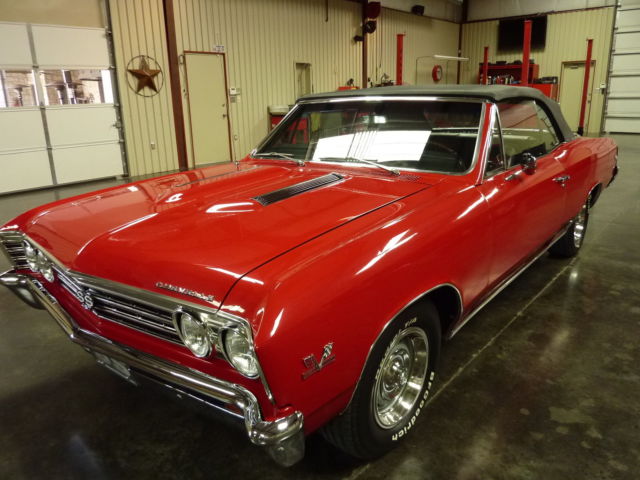Original numbers matching fully restored 396 350 HP engine Crated 1967 Chevrolet Chevelle SS 396