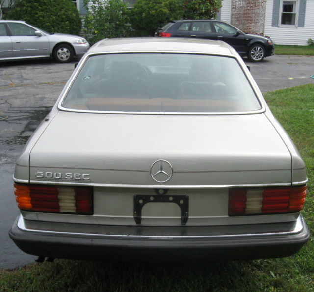 1985 Mercedes-Benz 500-Series 500 SEC 2 DOOR COUPE - photo 4