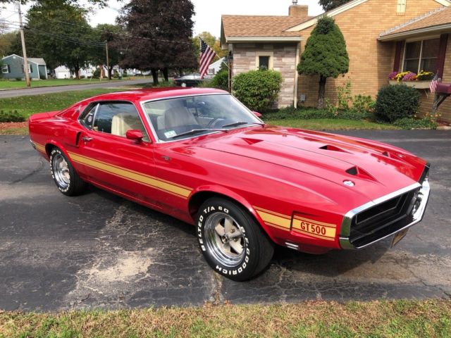 Original Owner 34,581 Mile Matching Number 1969 Shelby GT500 1969 Ford Mustang Shelby GT500