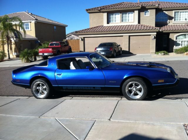 Original owner, rebuilt original engine, garaged, 14K in receipts for upgrades 1979 Pontiac Firebird Formula
