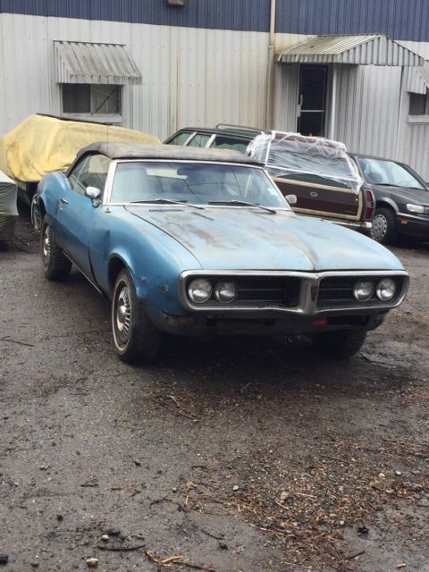 Original Owner / Stored since 2001 / Runs & Drives / NO RESERVE!!! 1968 Pontiac Firebird Convertible